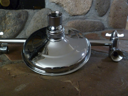 5 inch Euro Rain Shower Head with 10 inch extension