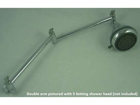 Double Brass Extension Arms