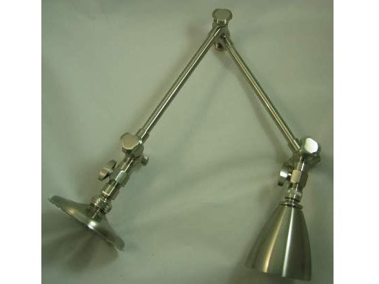 Dual Arms with Deluxe Shower Heads