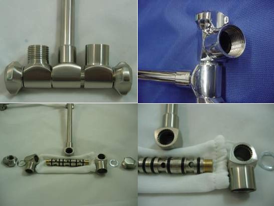 Dual Shower Head Arms Only