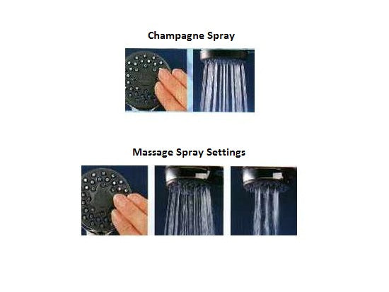 ISA Elite Slide Bar Shower Sets