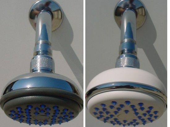 ISA Champagne Shower Heads from Italy