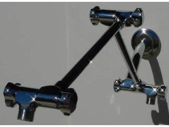 Dual Shower Head Arms Only