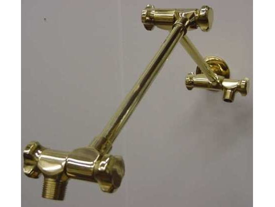 Dual Shower Head Arms Only