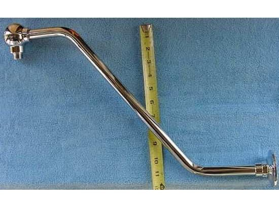 Riser/Extender Brass Shower Arm