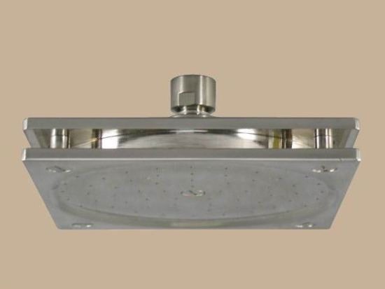 6 inch Square Heavy Brass Shower Head