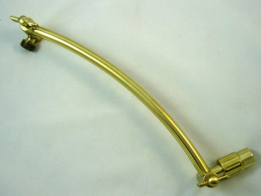 12 inch Arc Locking Brass Extension Arms