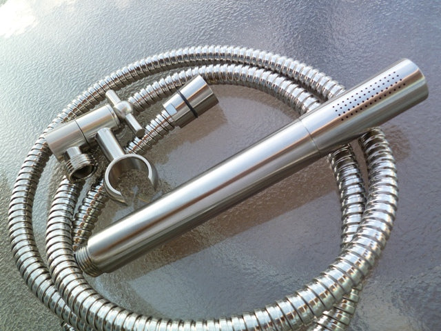 Solid Brass Wand Hand Shower Head