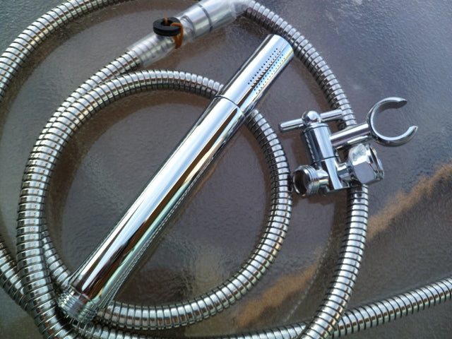 Solid Brass Wand Hand Shower Head