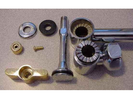 Double Locking Brass Extension Arms