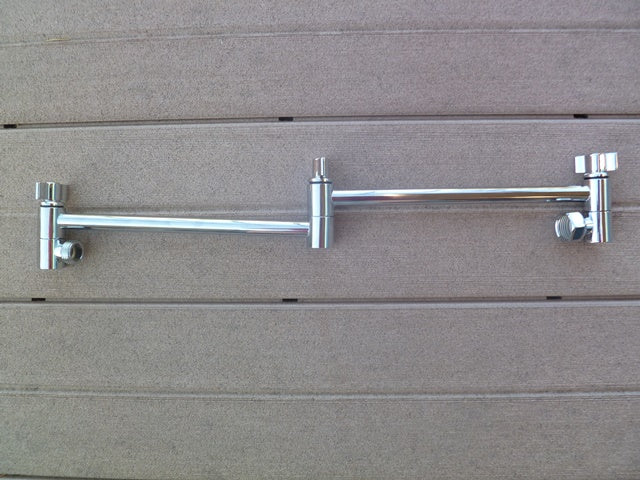 Double Locking Brass Extension Arms