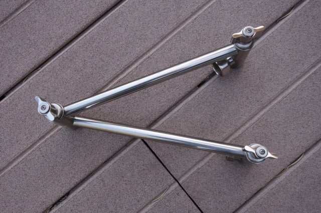 Double Locking Brass Extension Arms