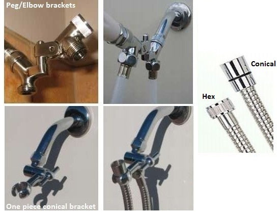 ISA 'BiTurbo' Handshower Set