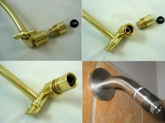 12 inch Arc Locking Brass Extension Arms