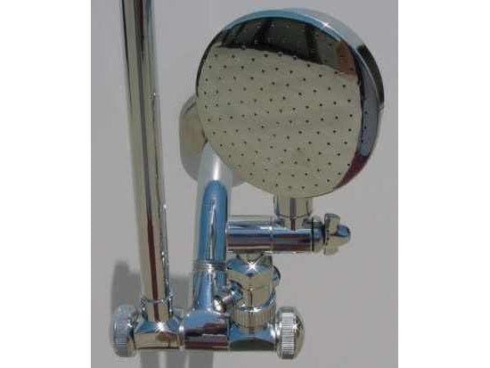 Dual Shower Arms with Aussie RainShower Heads