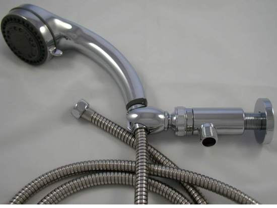Deluxe Brass Hand Shower Brackets