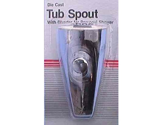 Chrome Diverter Tub Spout