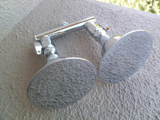 Dual Shower Heads - Bell RainShower Shower Heads