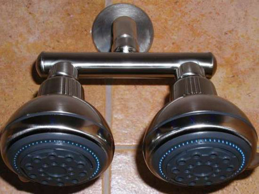 Dual Shower Heads - 5 Step Massage Shower Heads