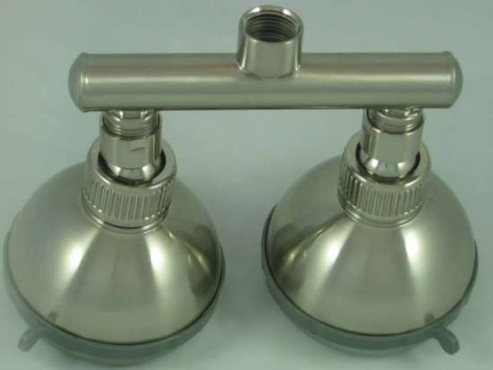 Dual Shower Heads - 5 Step Massage Shower Heads
