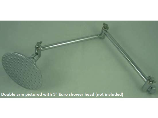 Double Brass Extension Arms