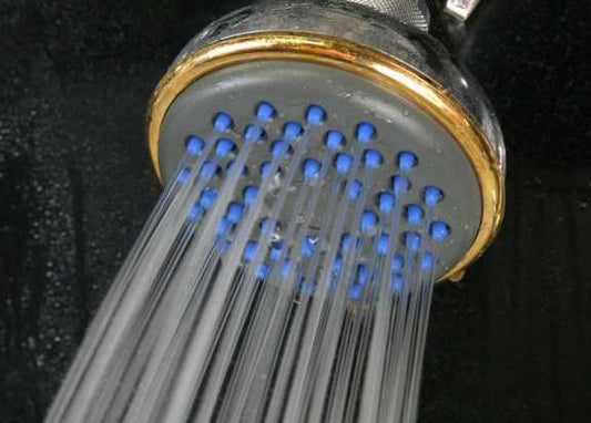ISA Champagne Shower Heads from Italy