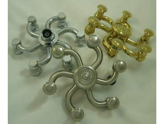 Octopus Brass Shower Head