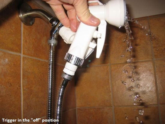 Siroflex Handheld Trigger Showers