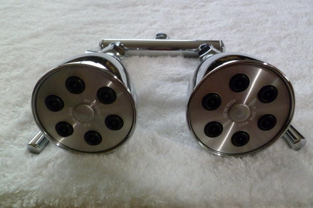 Dual Shower Heads - Giessdorf 6 Jet Shower Heads