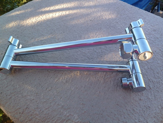 Double Locking Brass Extension Arms