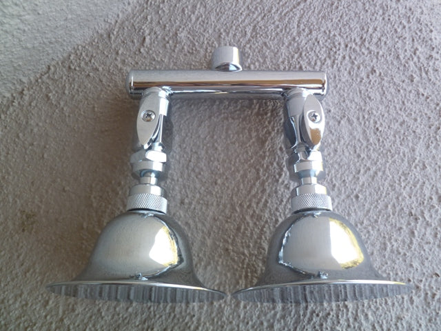 Dual Shower Heads - Bell RainShower Shower Heads