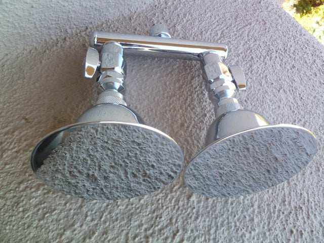 Dual Shower Heads - Bell RainShower Shower Heads