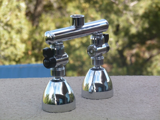 Dual Siroflex Shower Heads