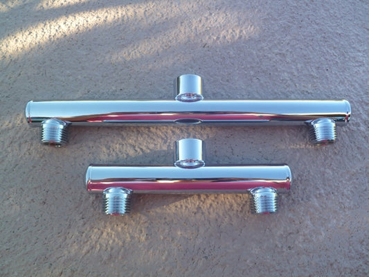 Dual Shower Head Brass Bars